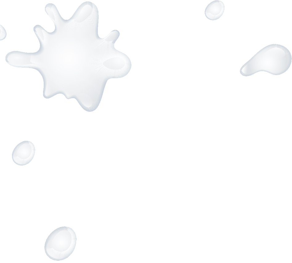 Milk droplets